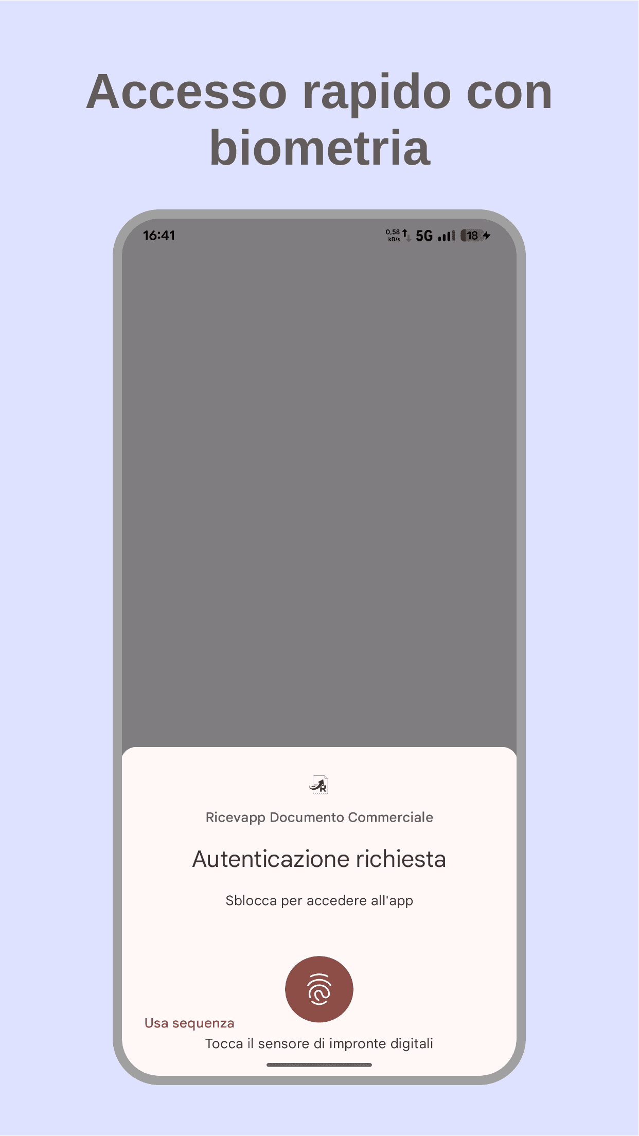 Скриншот 1 — Ricevapp Documento Commerciale