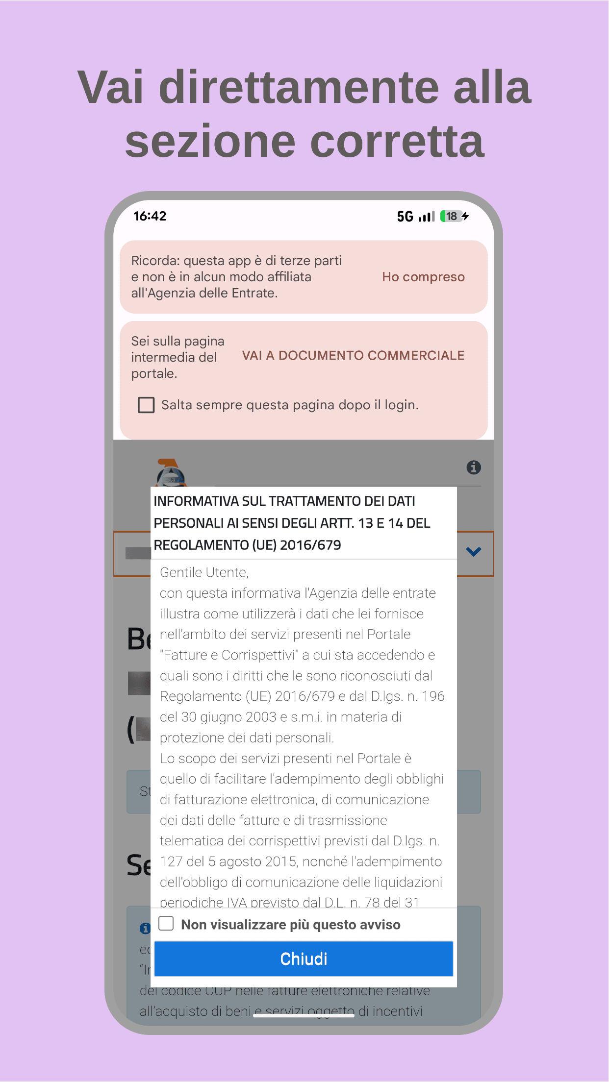 Скриншот 4 — Ricevapp Documento Commerciale