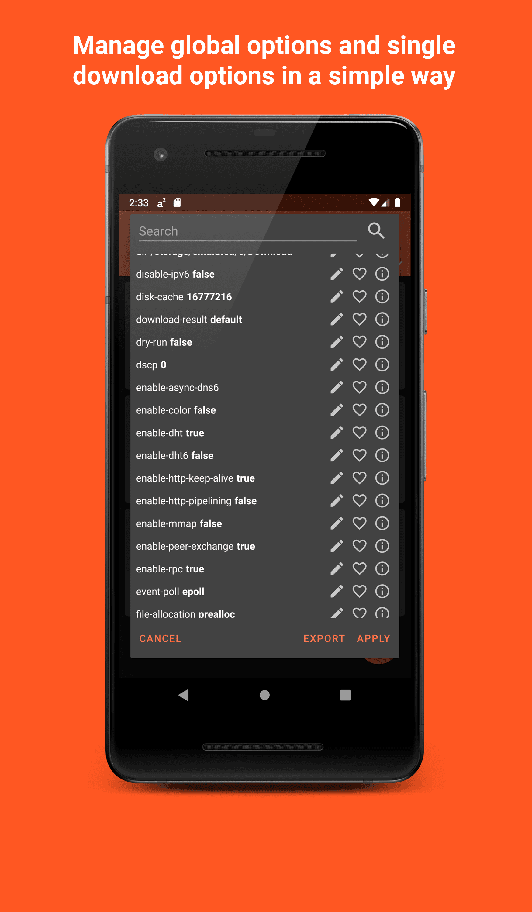 Скриншот 6 — Aria2App