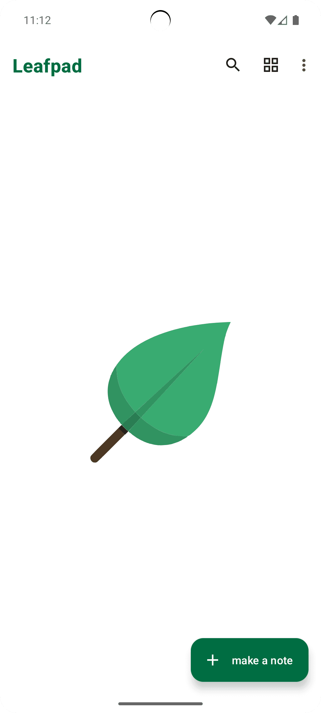Скриншот 4 — Leafpad