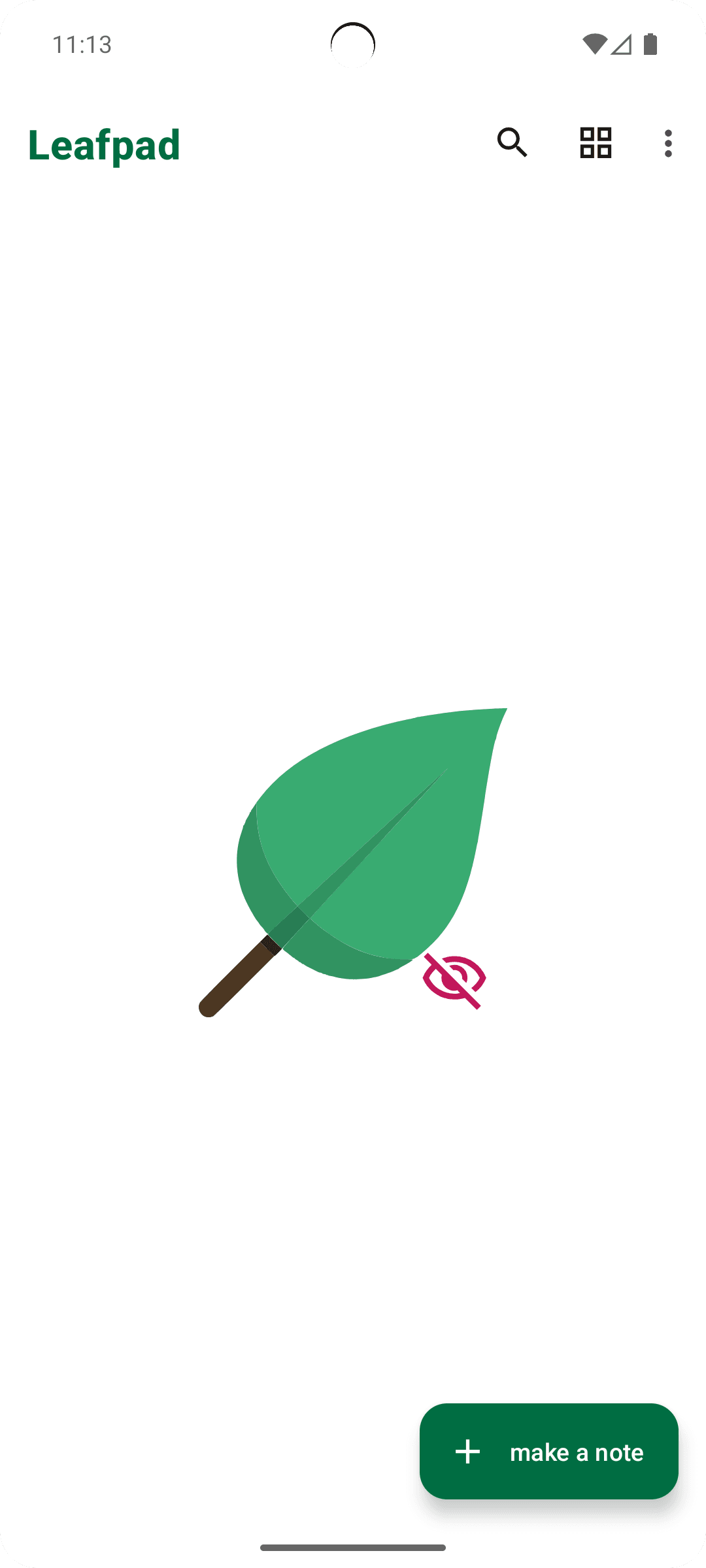 Скриншот 5 — Leafpad