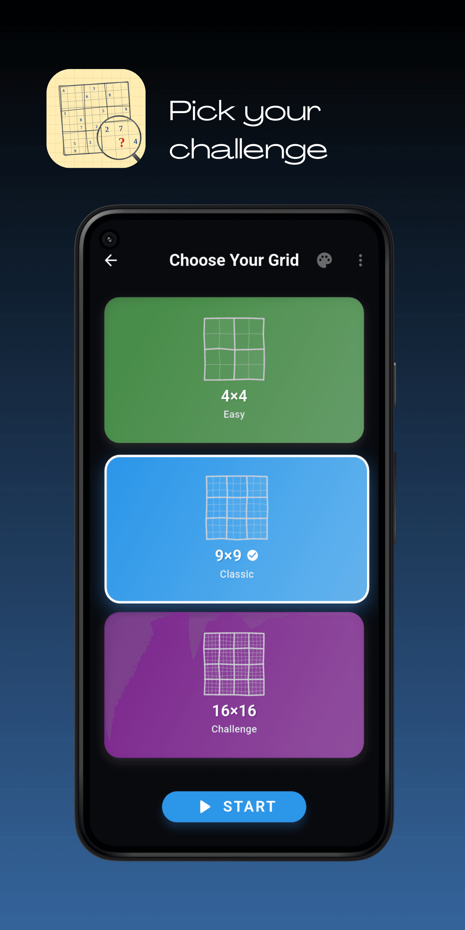Скриншот 1 — Sudaku - Pattern-driven sudoku