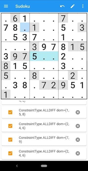 Скриншот 6 — Sudaku - Pattern-driven sudoku
