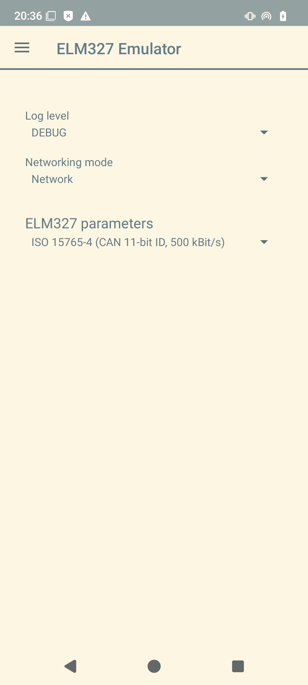 Скриншот 3 — ELM327 Emulator