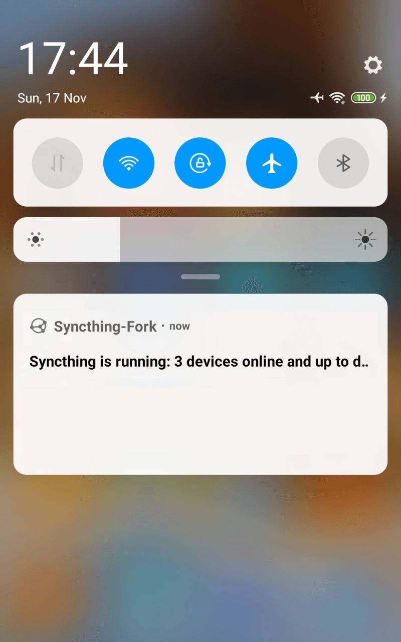 Скриншот 4 — Syncthing-Fork