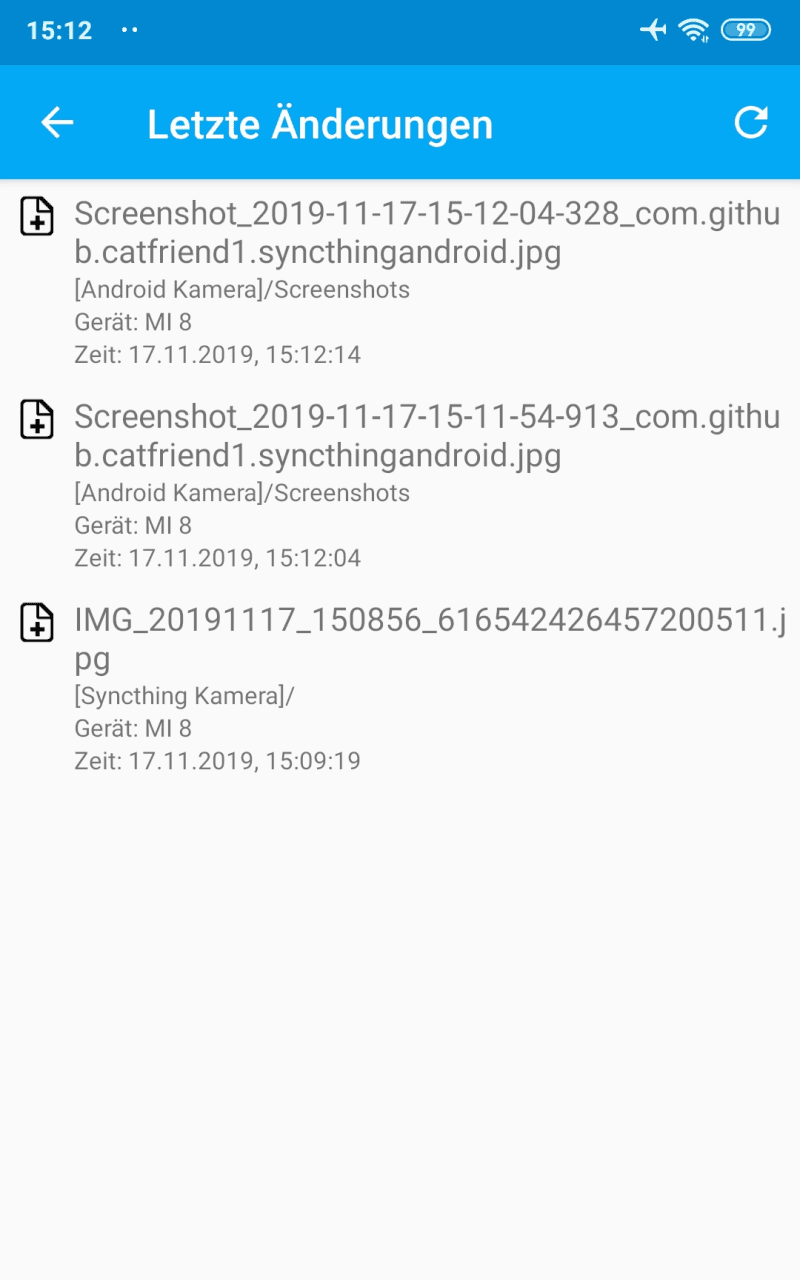 Скриншот 7 — Syncthing-Fork
