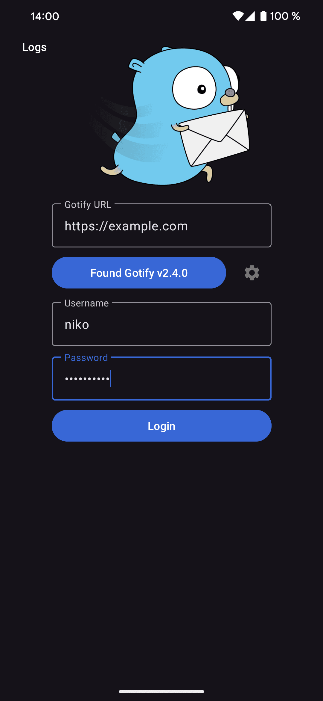 Скриншот 4 — Gotify
