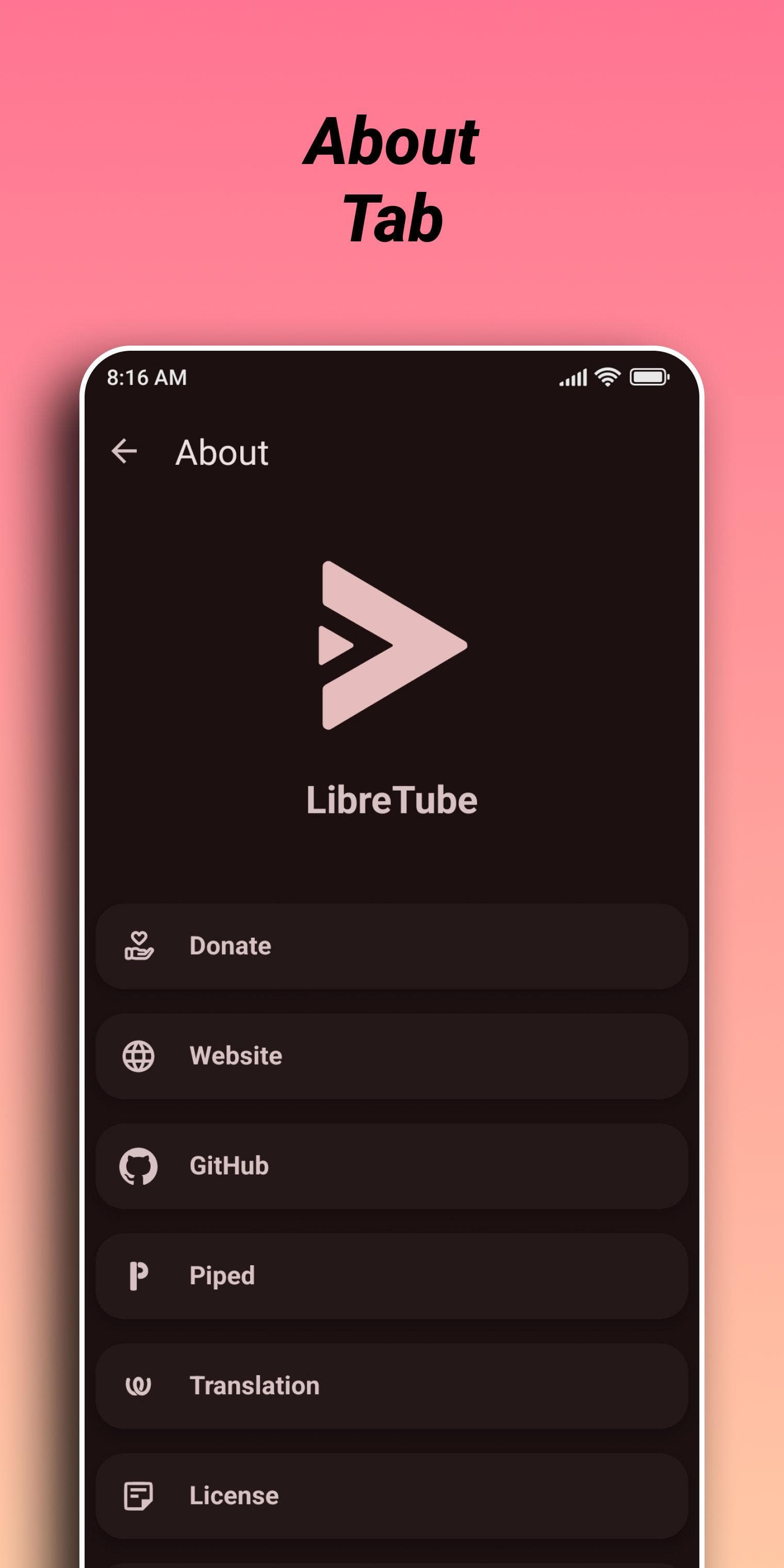Скриншот 4 — LibreTube