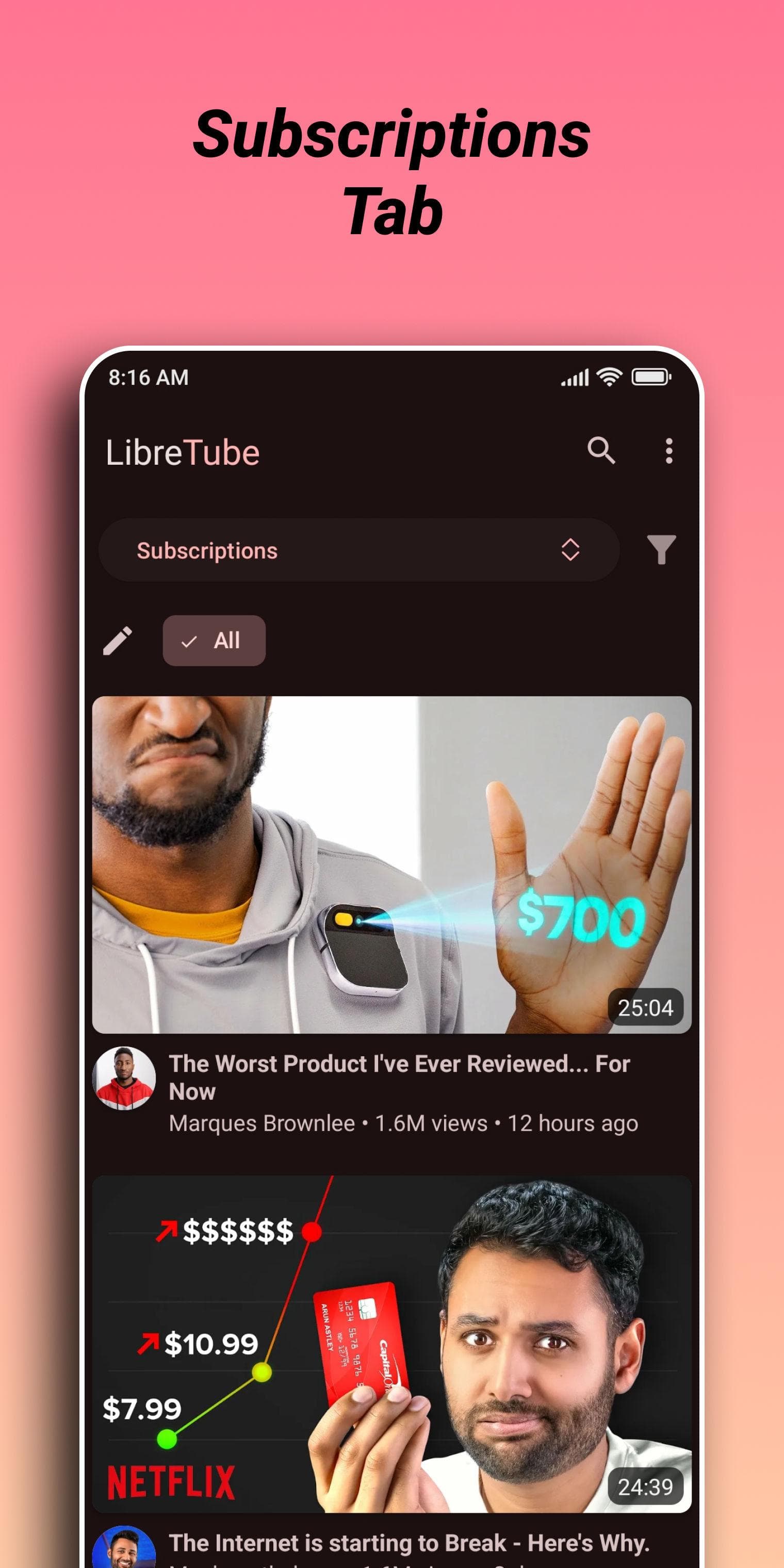 Скриншот 8 — LibreTube