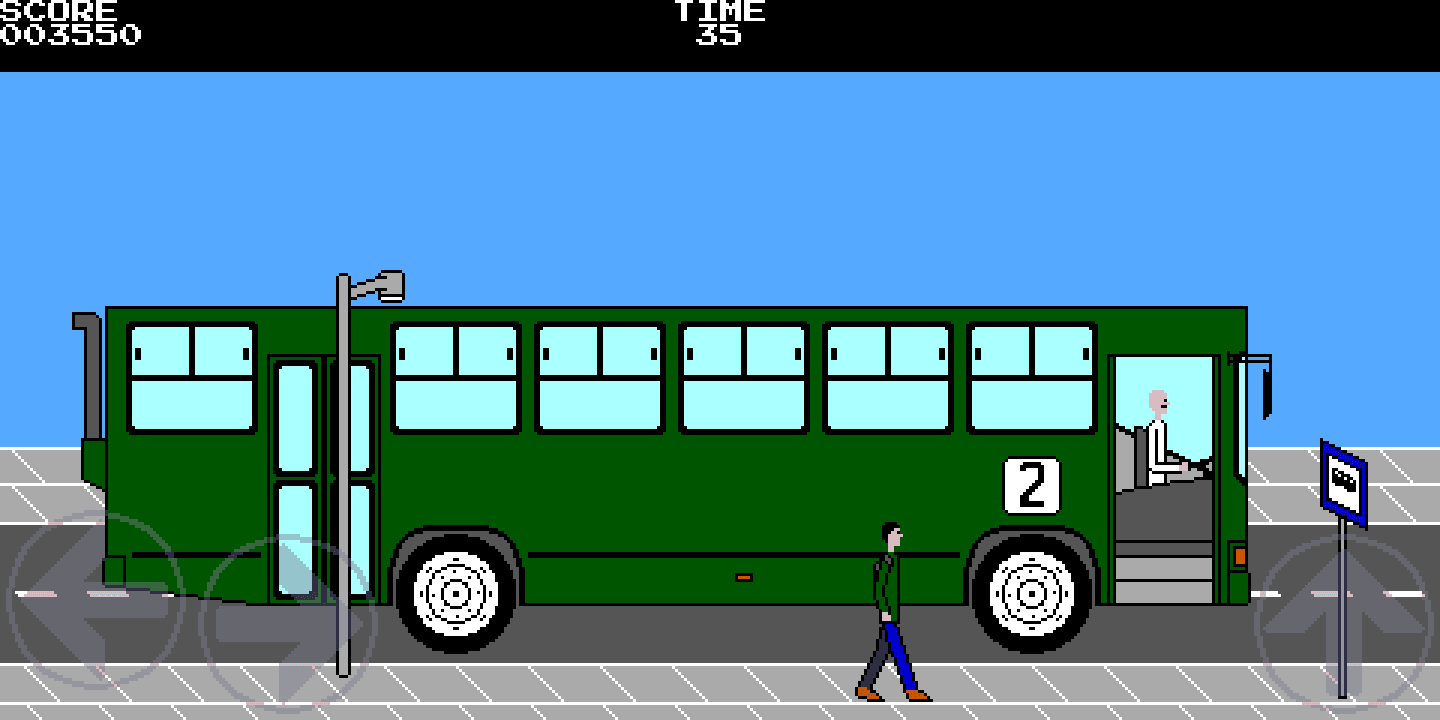 Скриншот 1 — Alex vs Bus: The Race