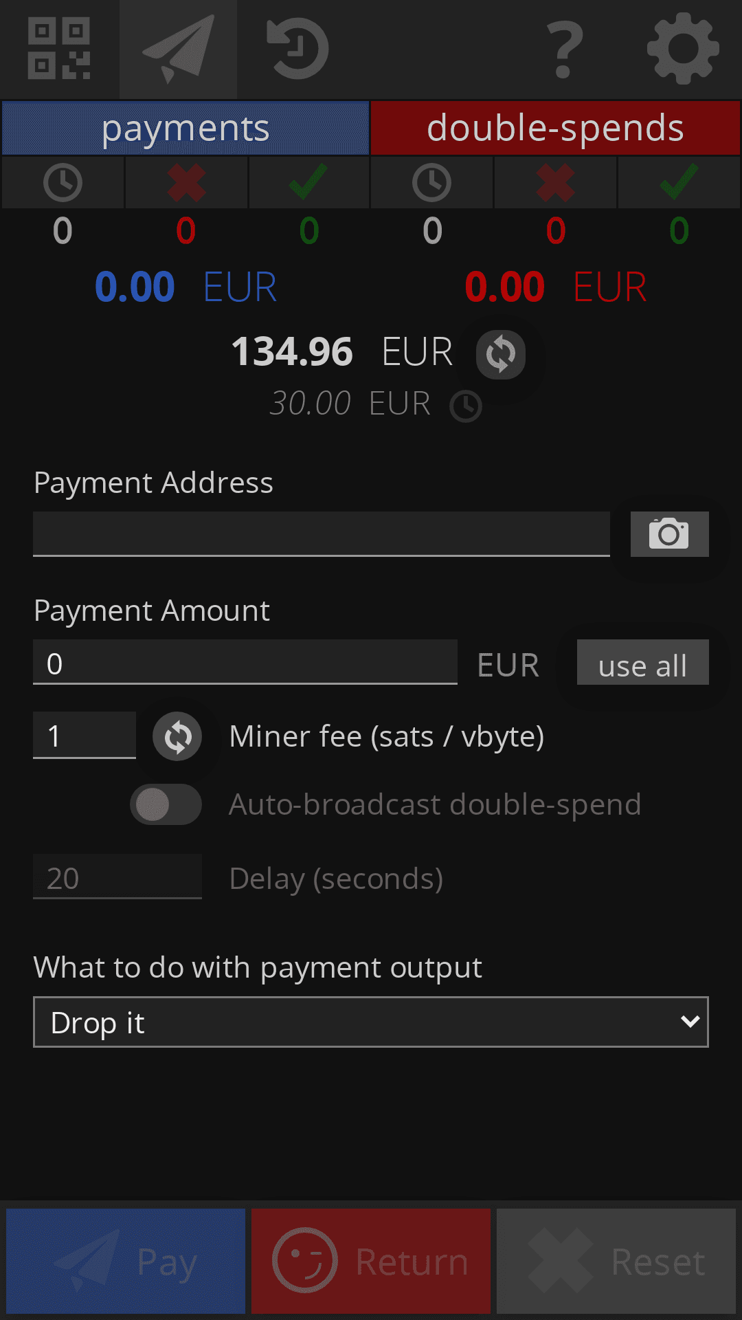 Скриншот 1 — PayNoWay