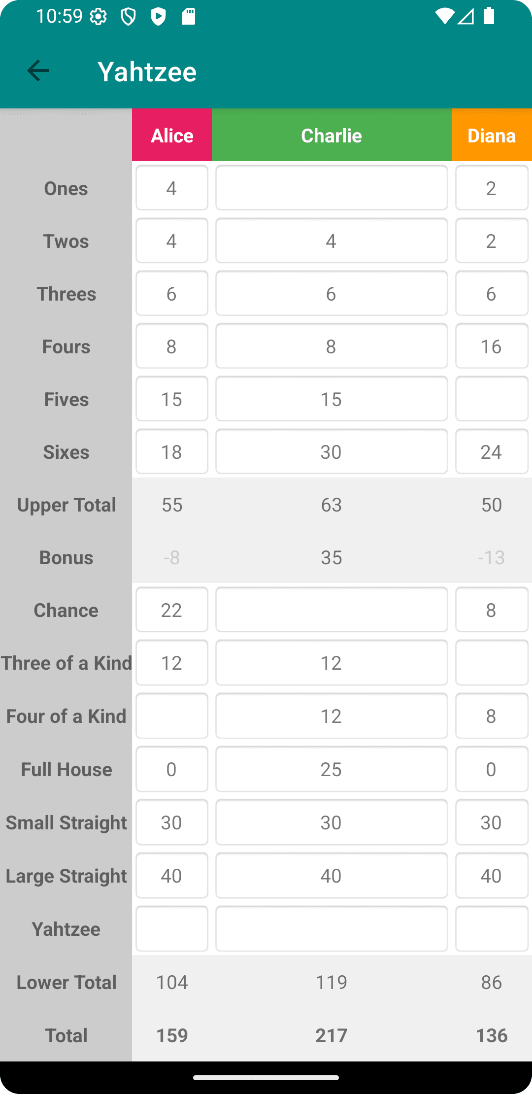 Скриншот 4 — ScoreHub - Game Score Tracker