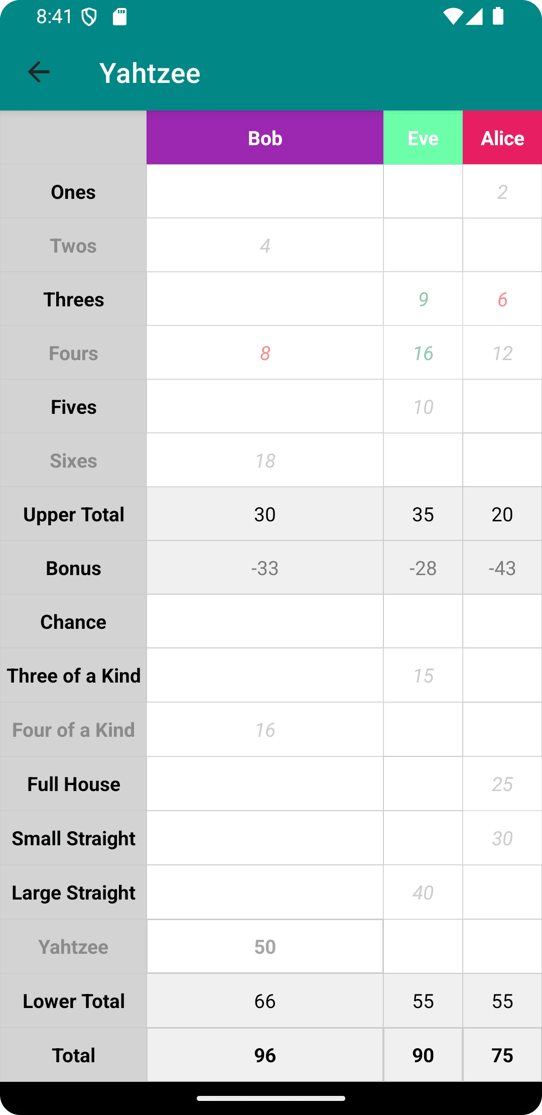 Скриншот 8 — ScoreHub - Game Score Tracker