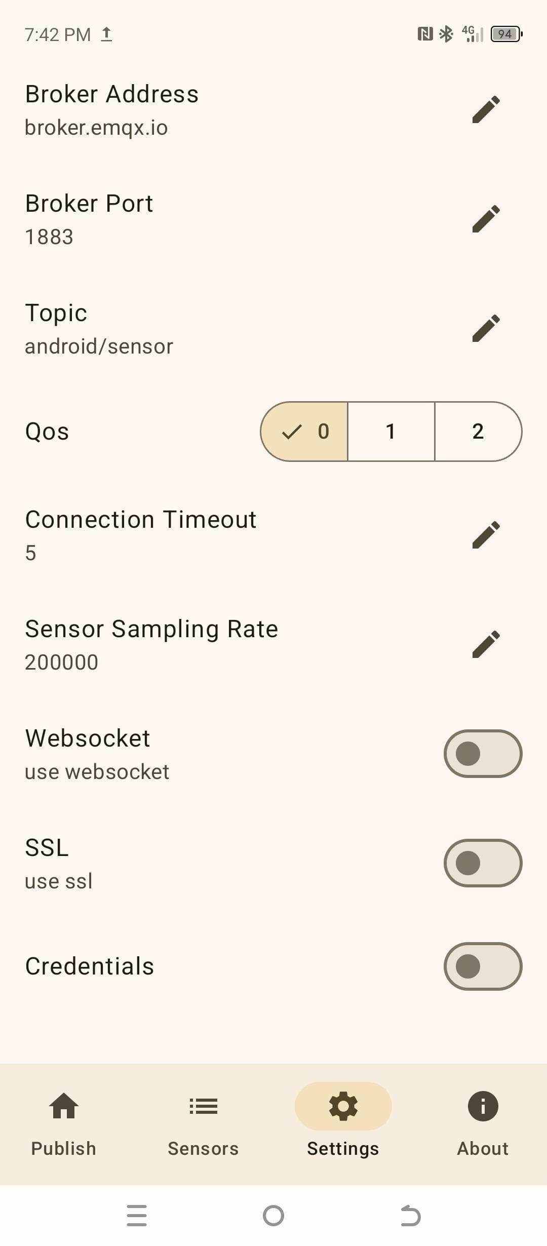 Скриншот 3 — Sensor Spot