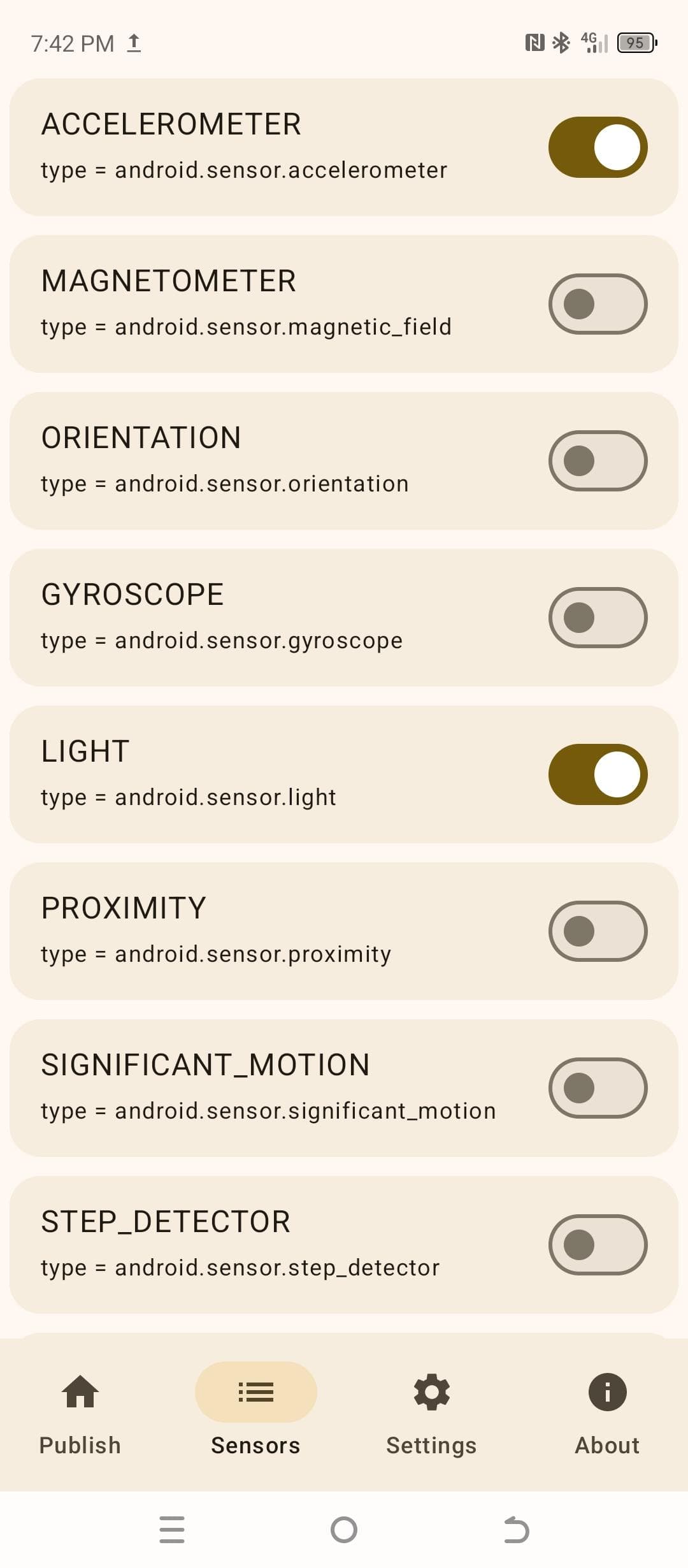Скриншот 4 — Sensor Spot