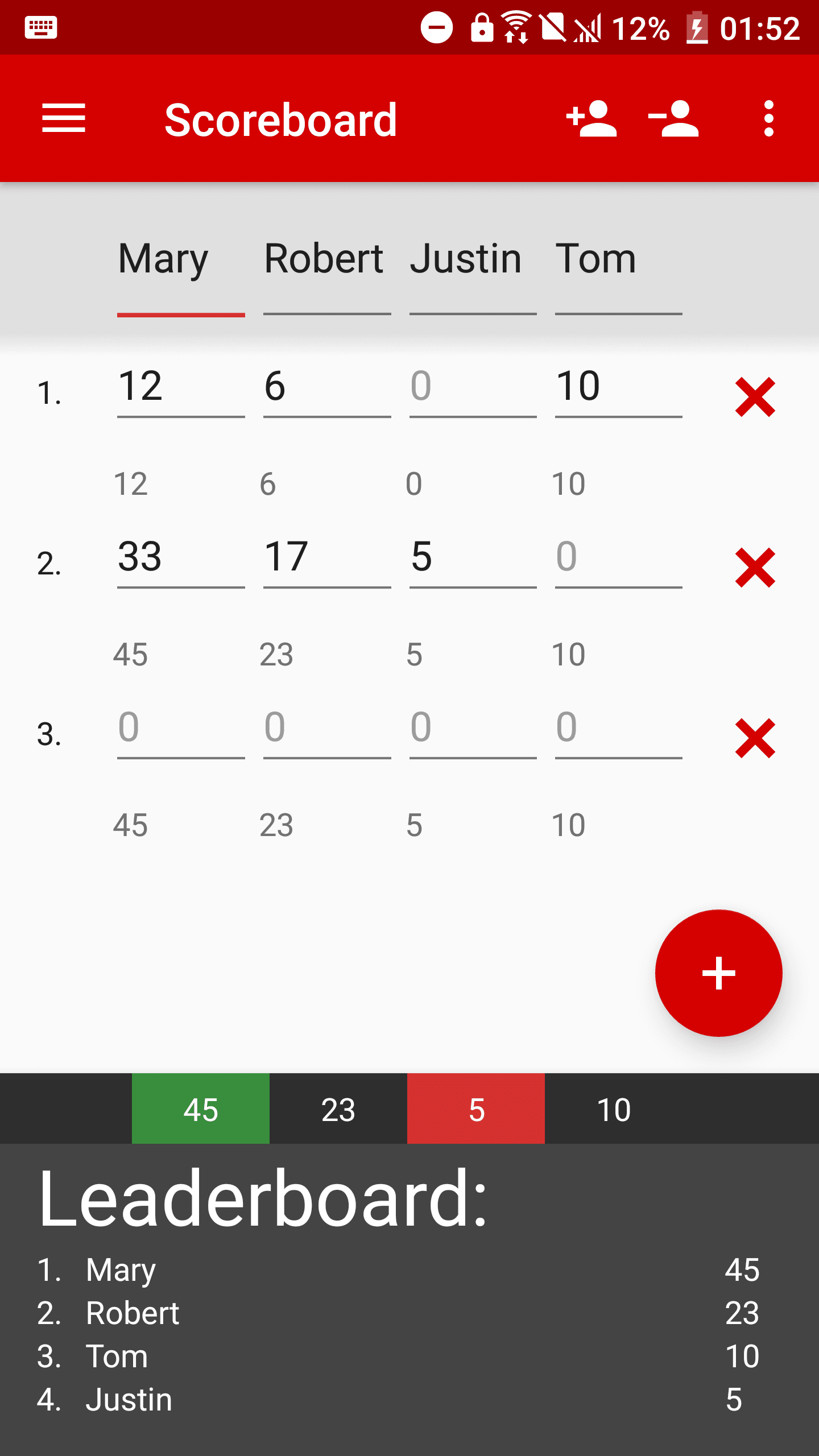 Скриншот 3 — Scoreboard