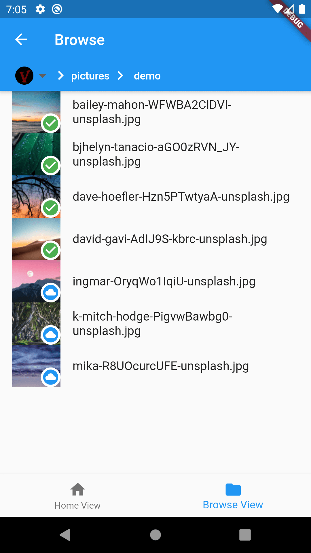 Скриншот 2 — Nextcloud Yaga