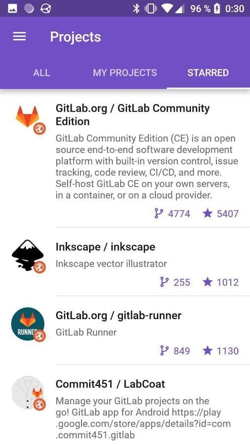 Скриншот 2 — GitFox