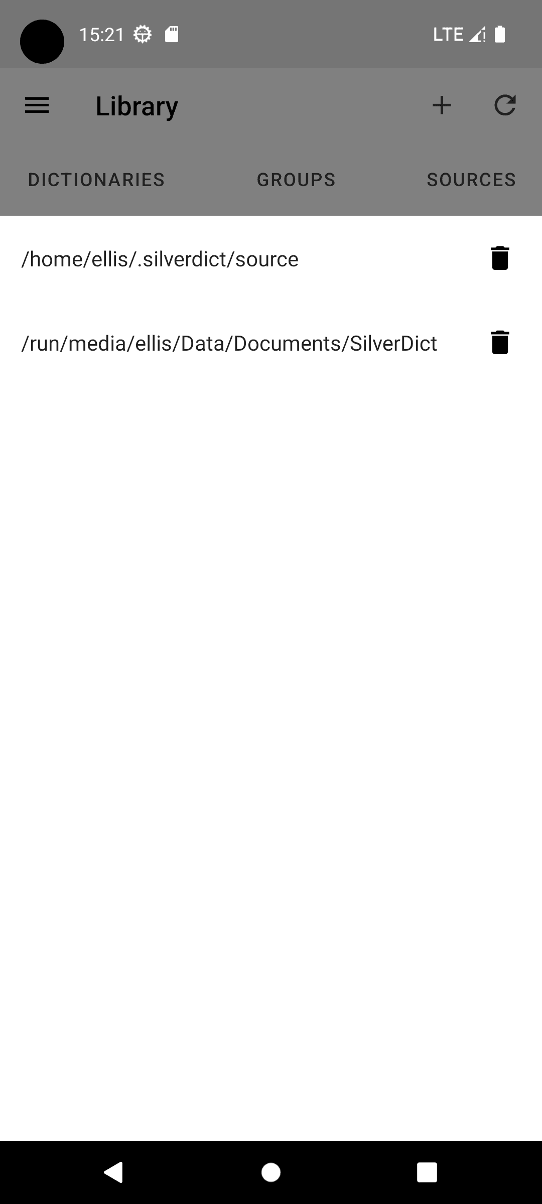 Скриншот 2 — SilverDict