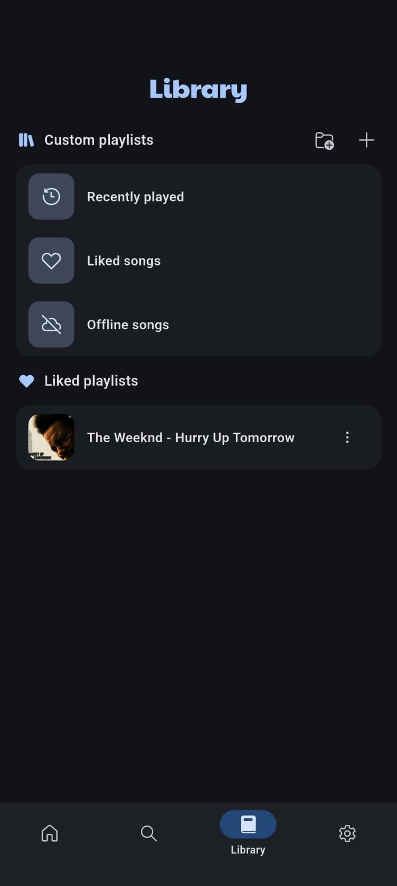 Скриншот 2 — Musify