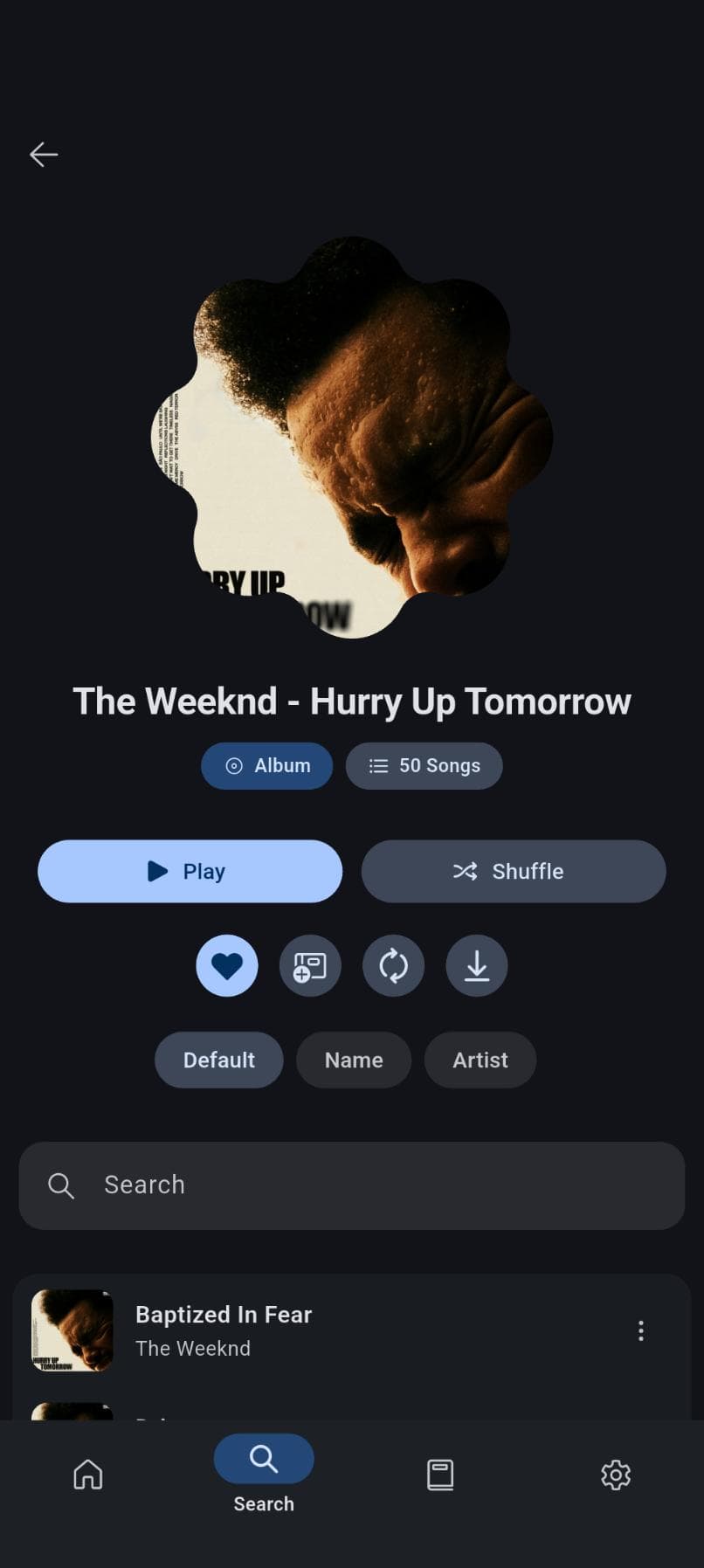 Скриншот 4 — Musify