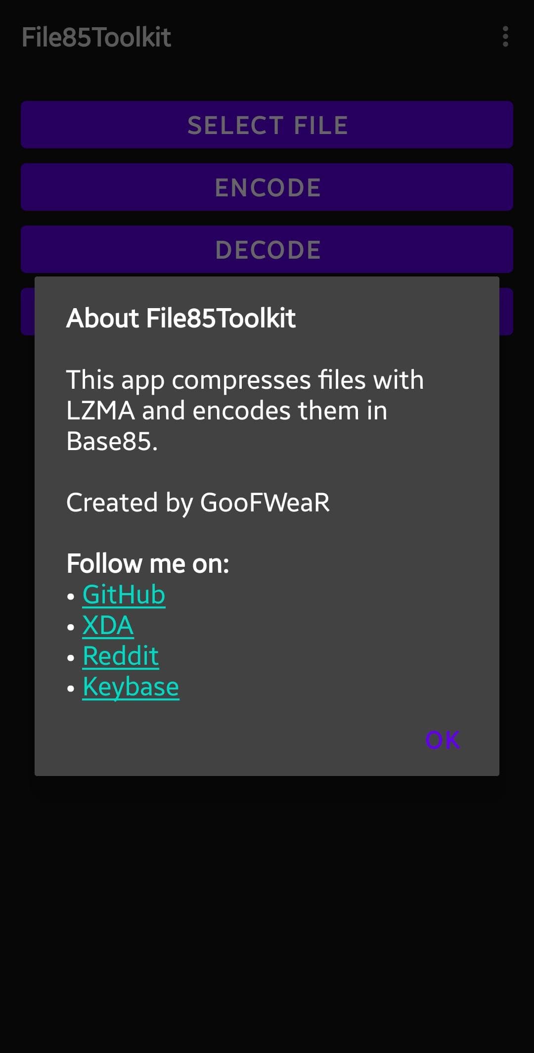 Скриншот 7 — File85Toolkit