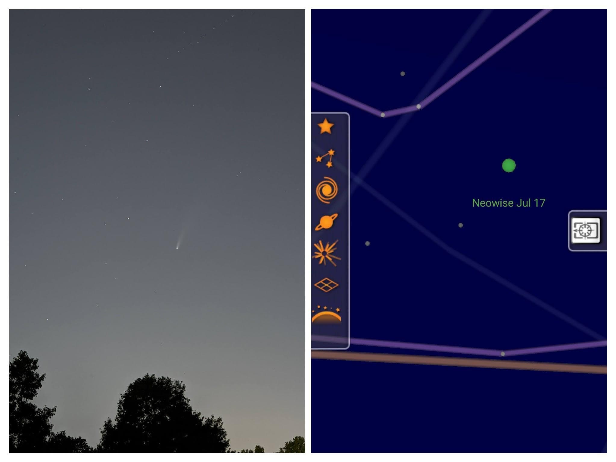 Скриншот 1 — Sky Map: Карта неба