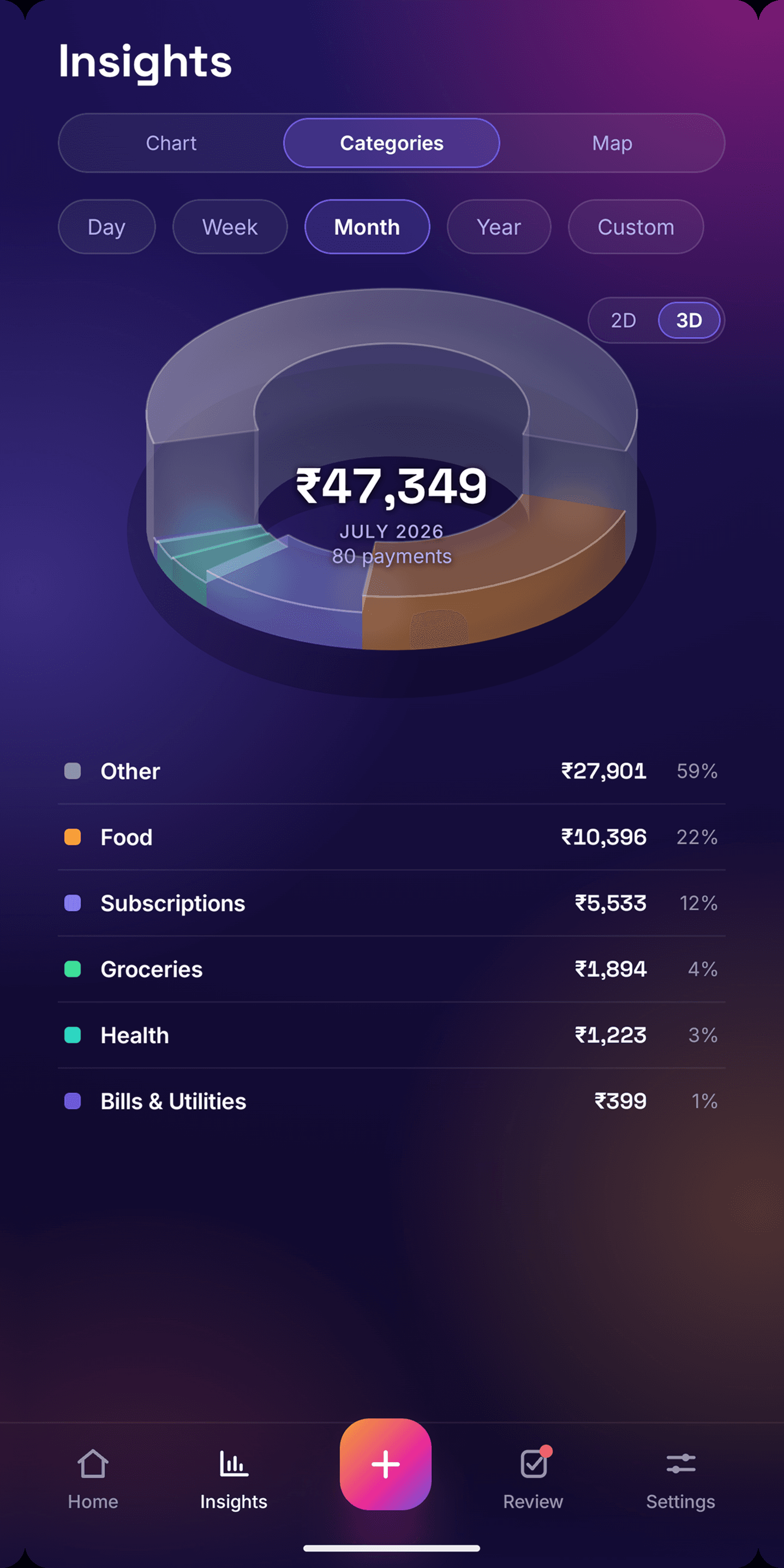 Скриншот 2 — UPI Expense Tracker