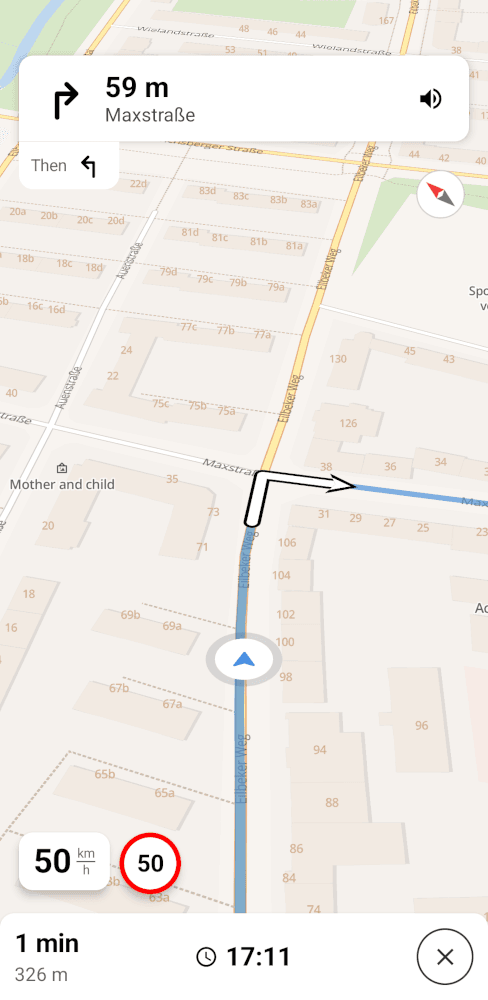 Скриншот 1 — GraphHopper Maps