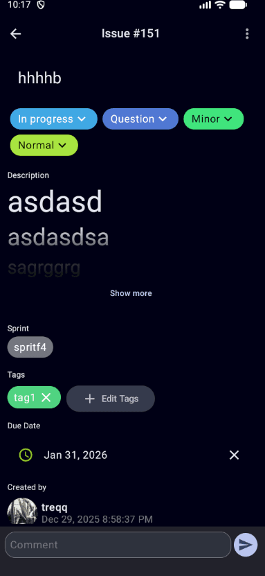 Скриншот 8 — Taiga Mobile Nova
