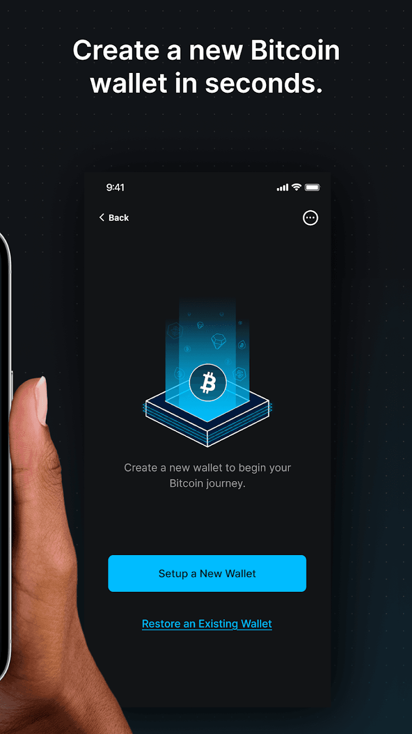 Скриншот 2 — Blockstream App (Green)