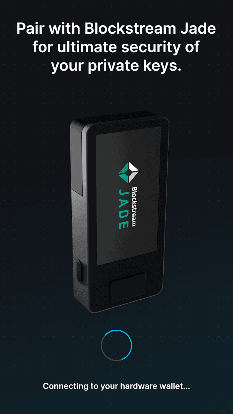 Скриншот 4 — Blockstream App (Green)