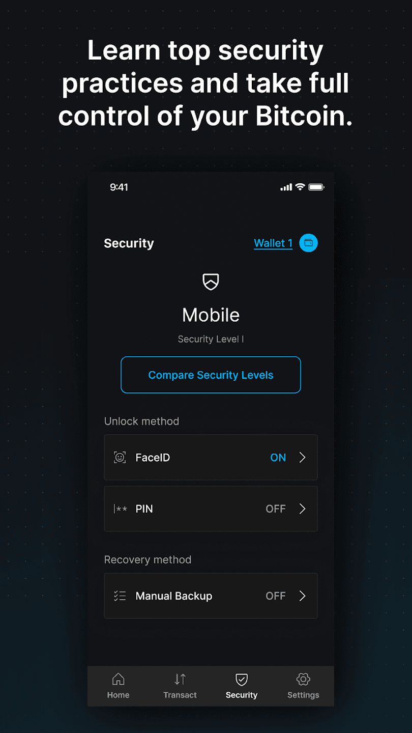 Скриншот 5 — Blockstream App (Green)