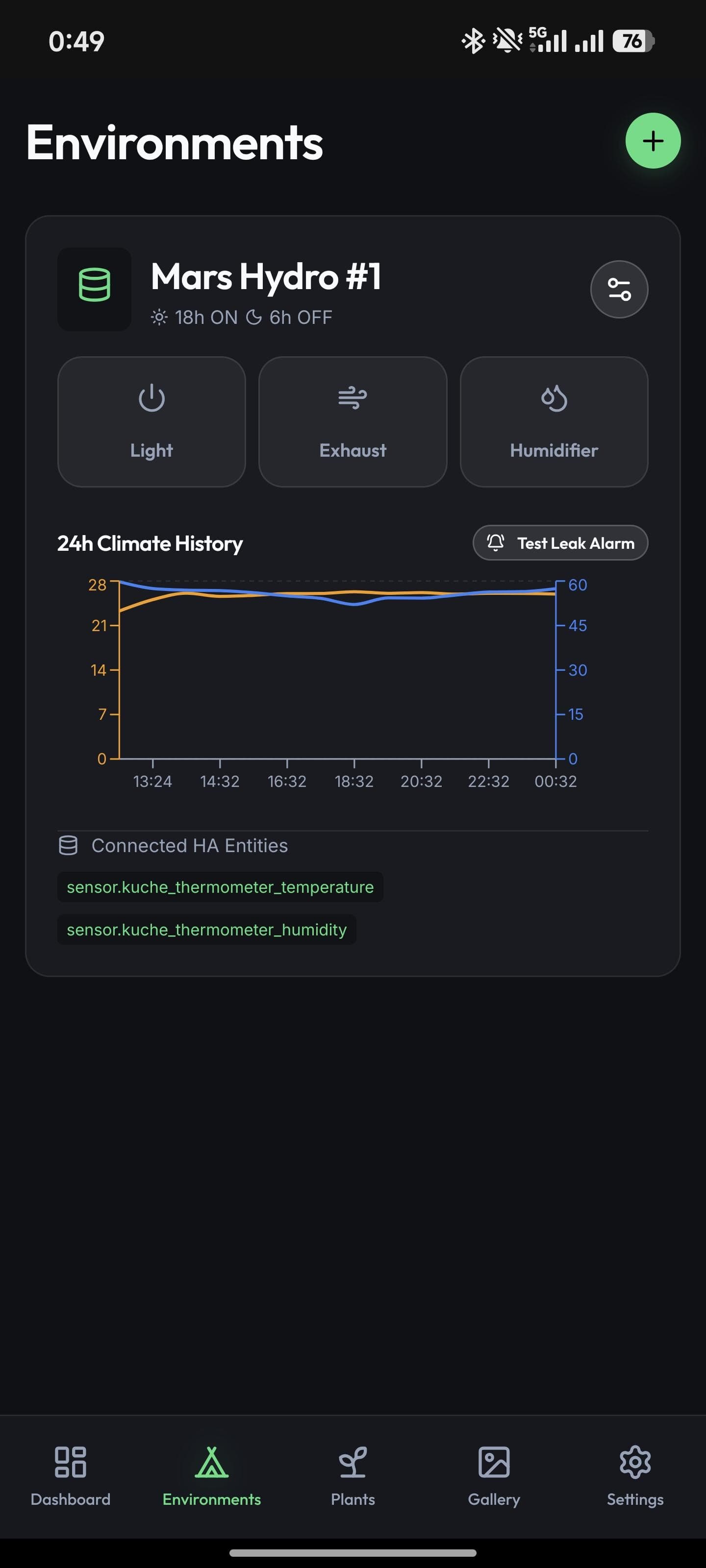 Скриншот 2 — Calyx - Grow Tracker