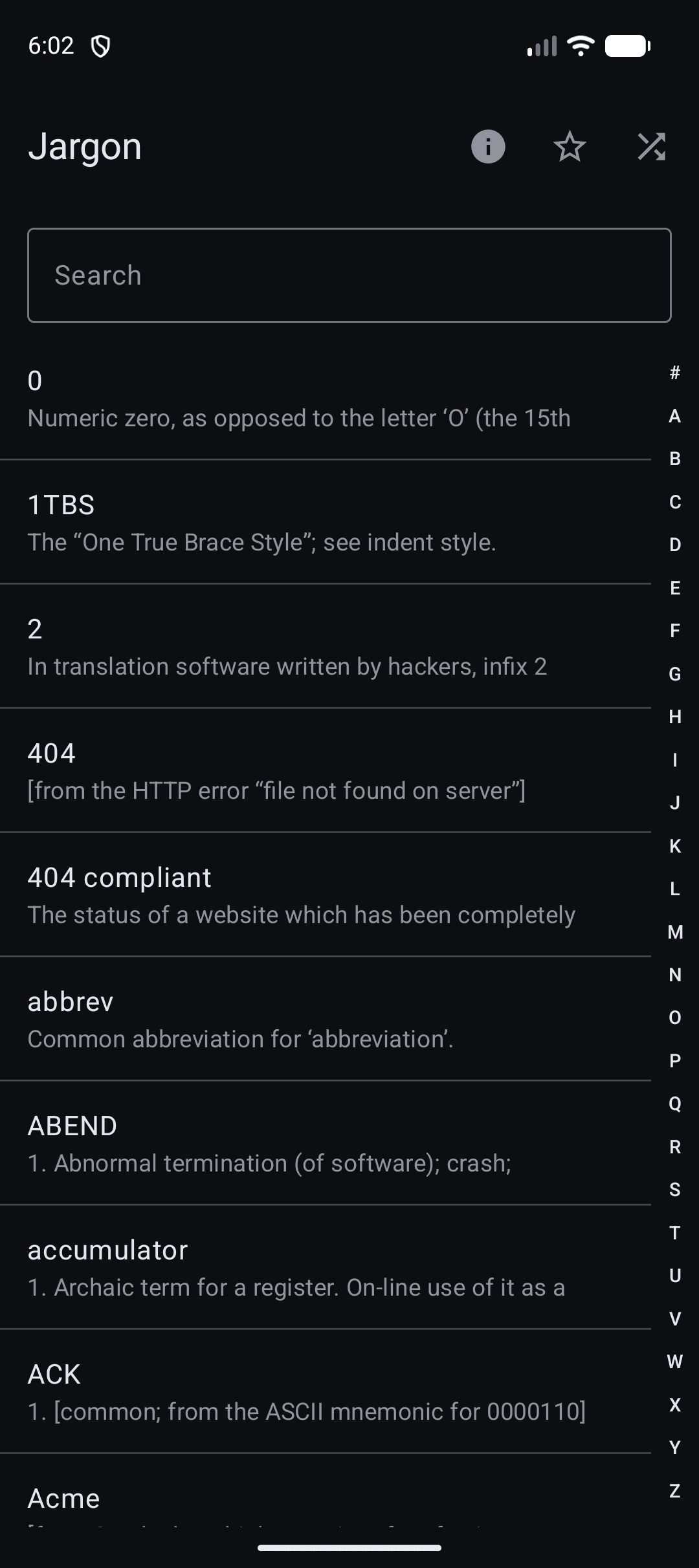 Скриншот 1 — Jargon