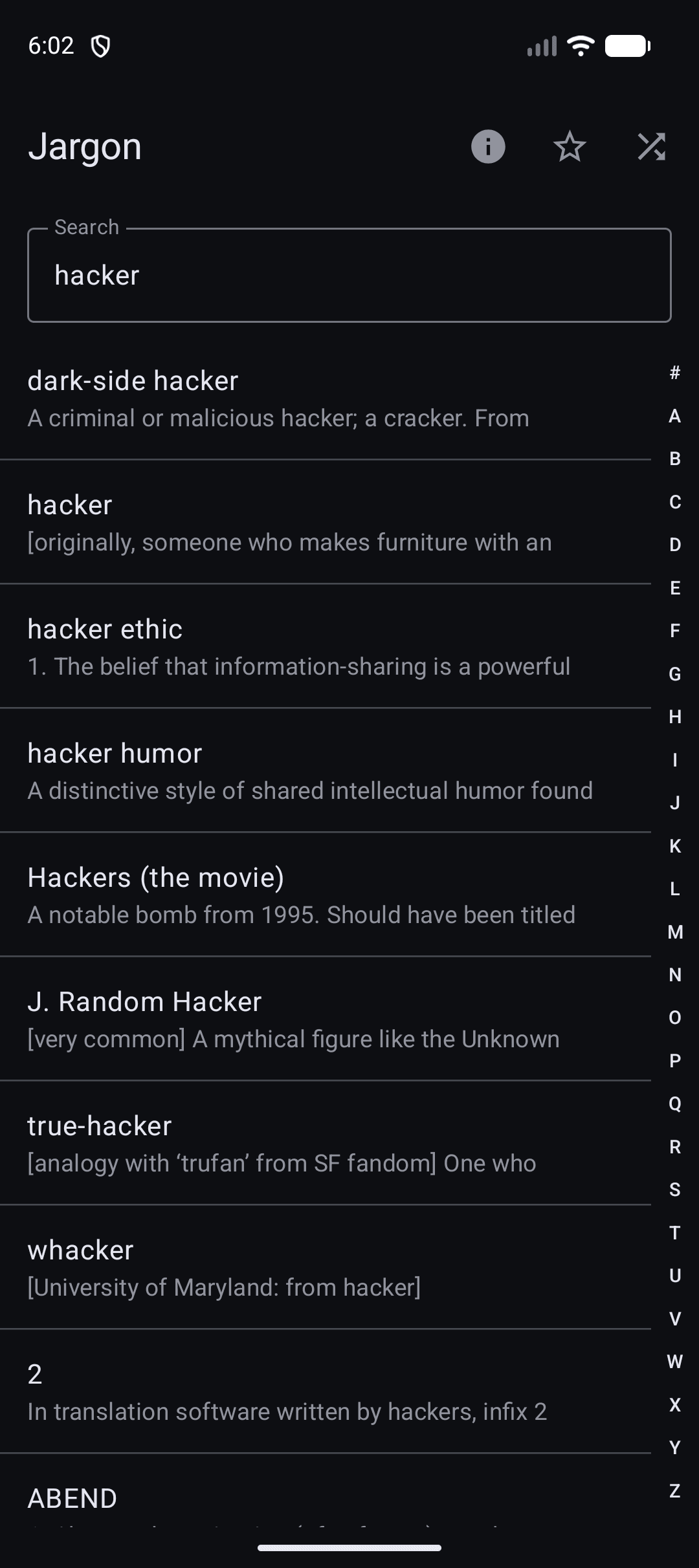 Скриншот 2 — Jargon