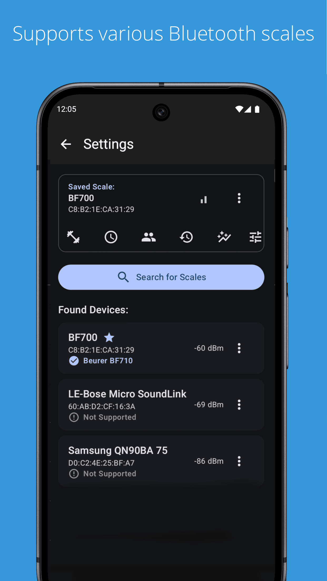 Скриншот 3 — openScale