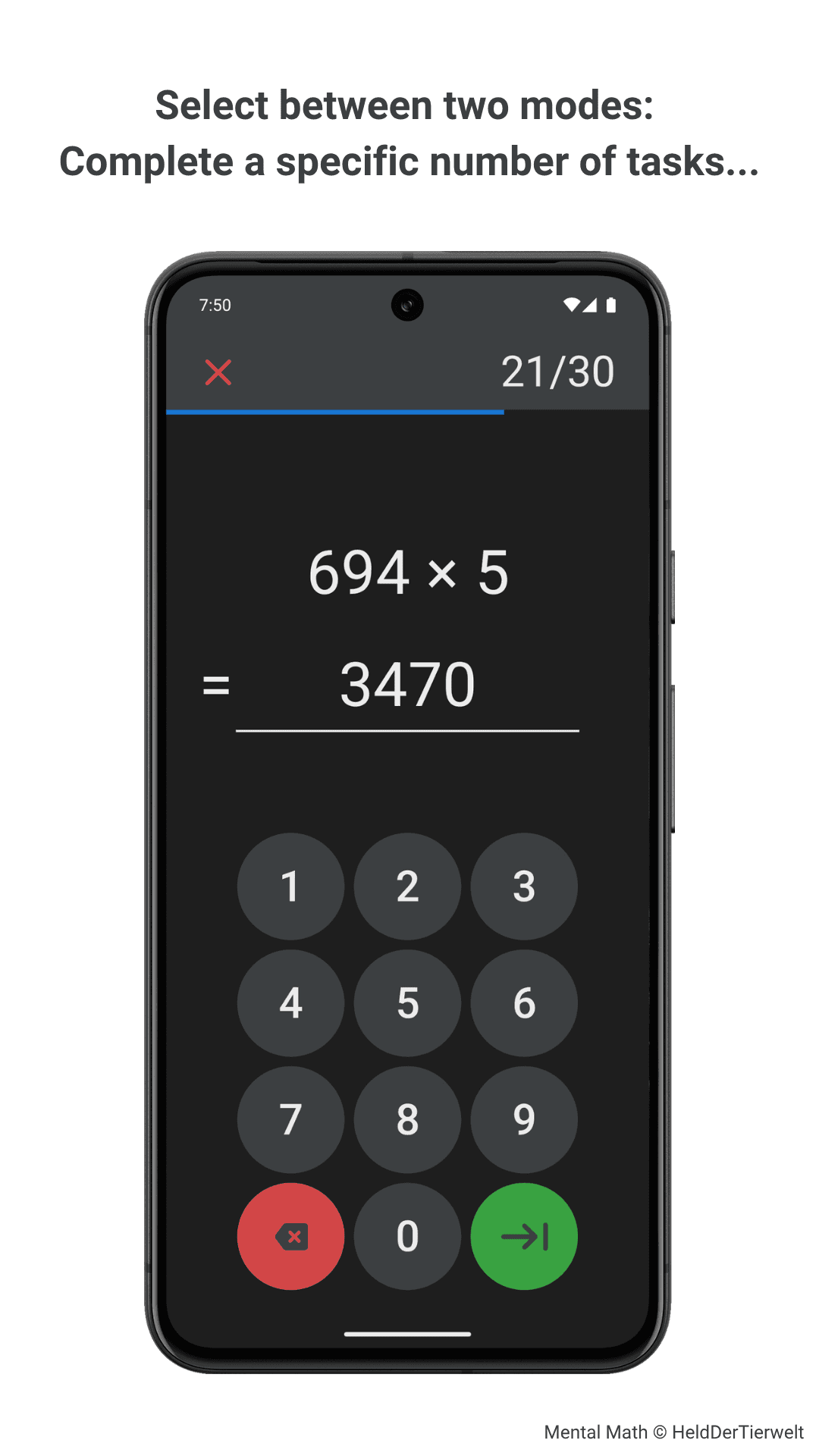 Скриншот 3 — Mental Math