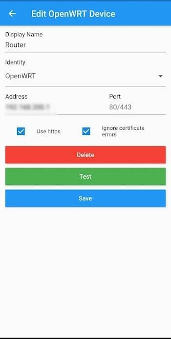 Скриншот 3 — OpenWrt Manager