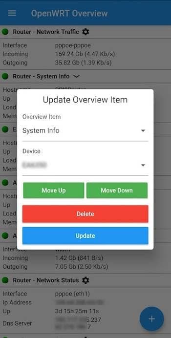 Скриншот 4 — OpenWrt Manager