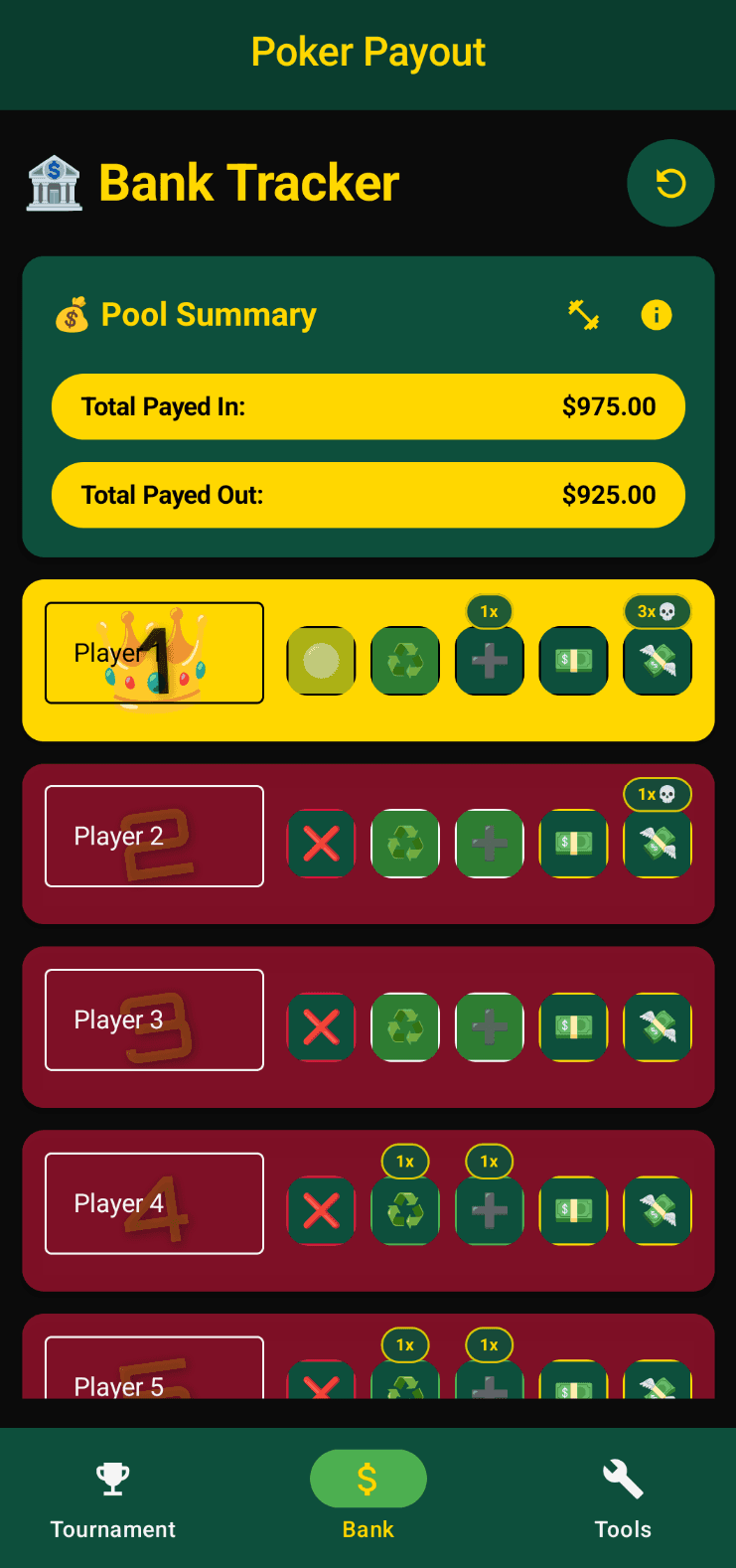 Скриншот 2 — Poker Payout