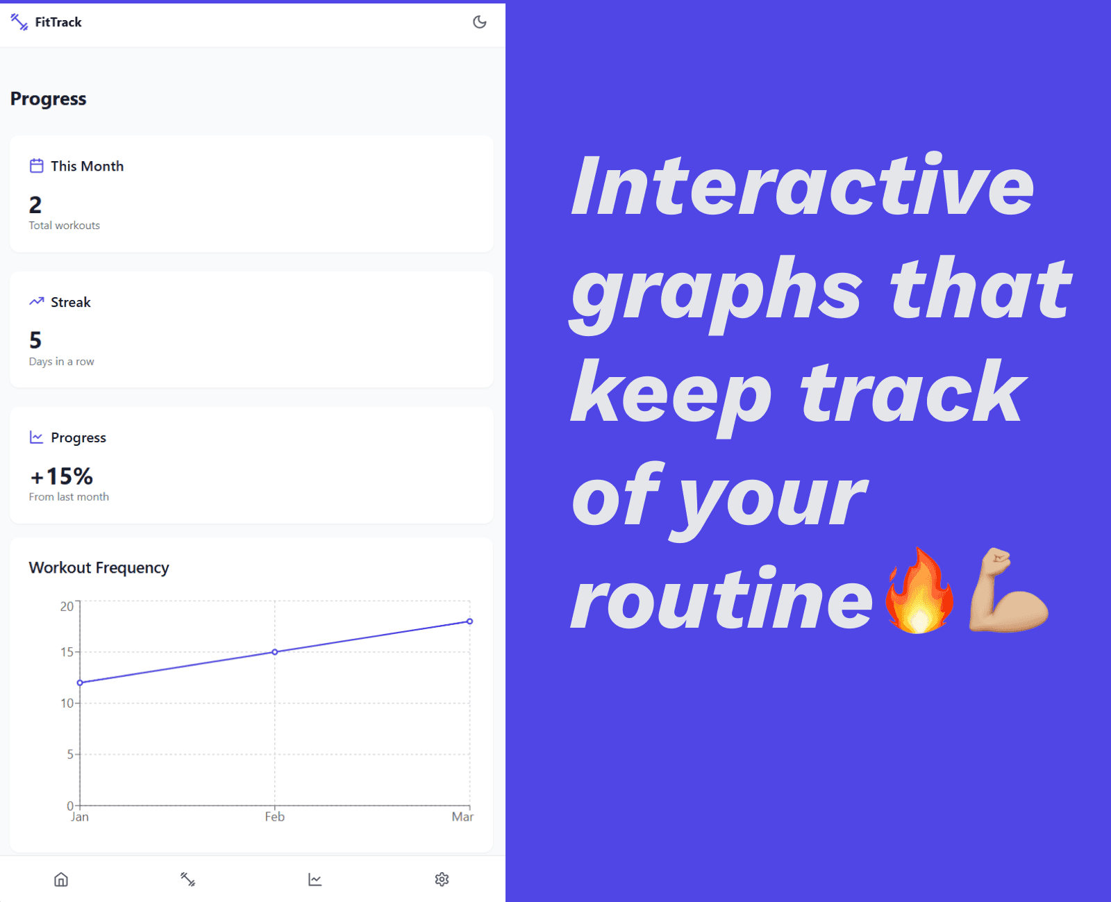 Скриншот 3 — iTrack workout tracker