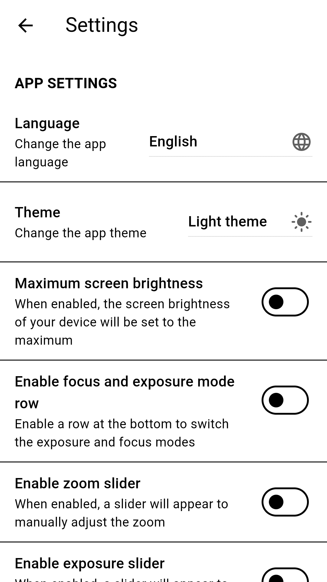 Скриншот 3 — Libre Camera