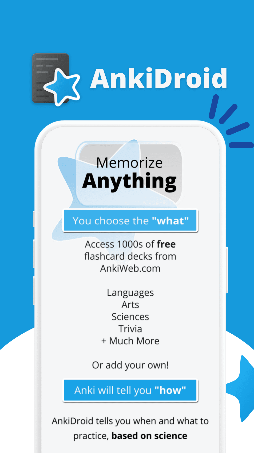 Скриншот 1 — AnkiDroid: Flashcards
