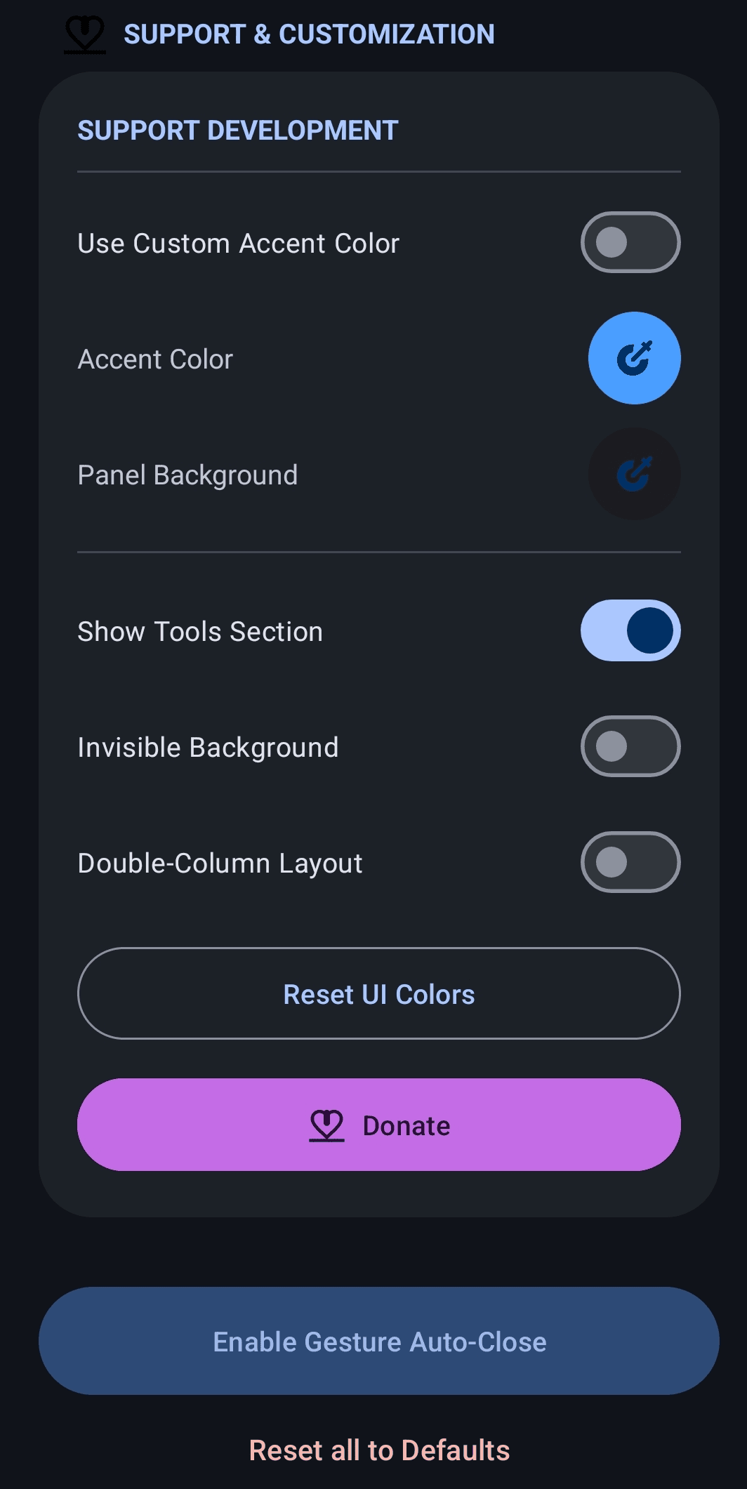 Скриншот 6 — Smart Edge: Sidebar & Gestures