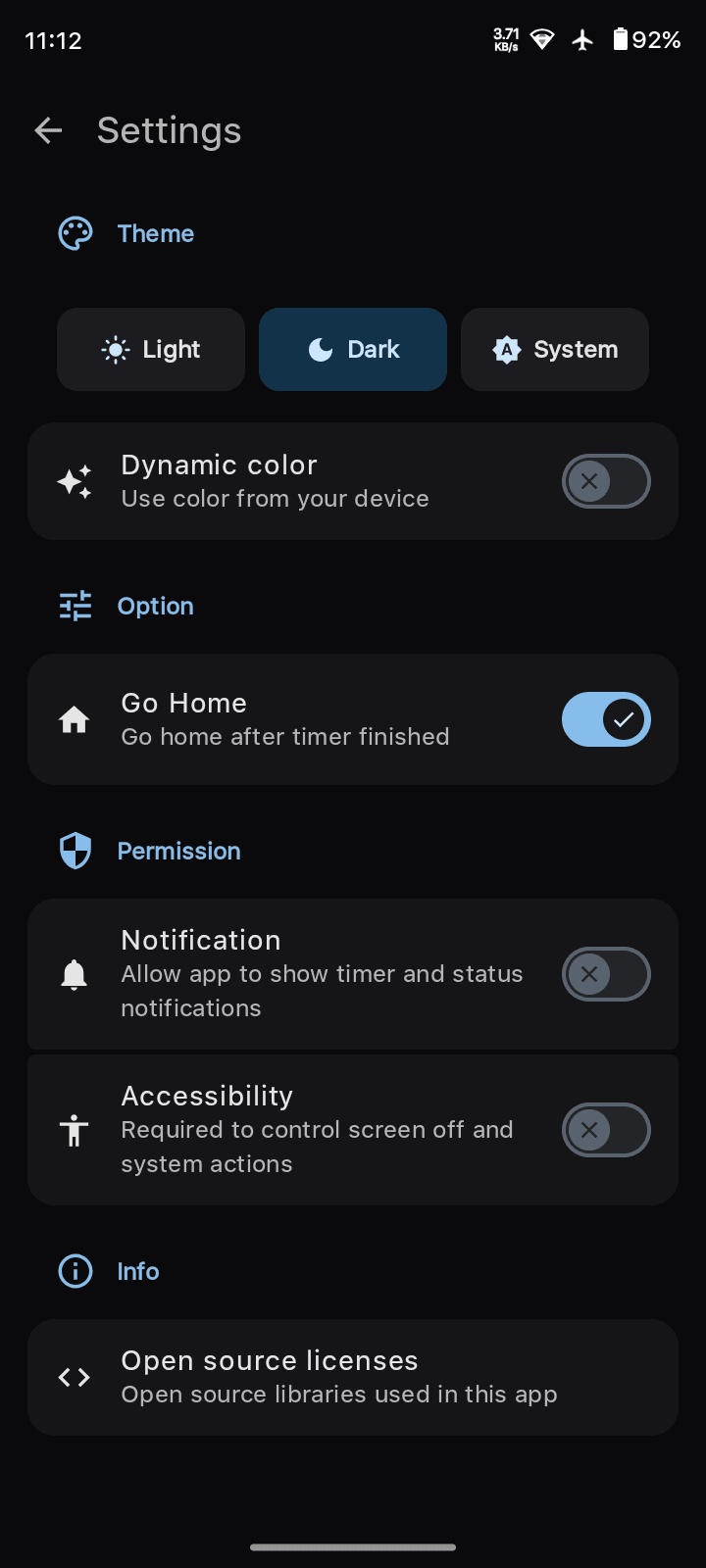 Скриншот 2 — Screen Off Timer