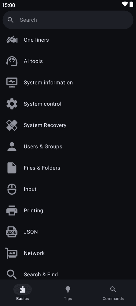 Скриншот 5 — Linux Command Library