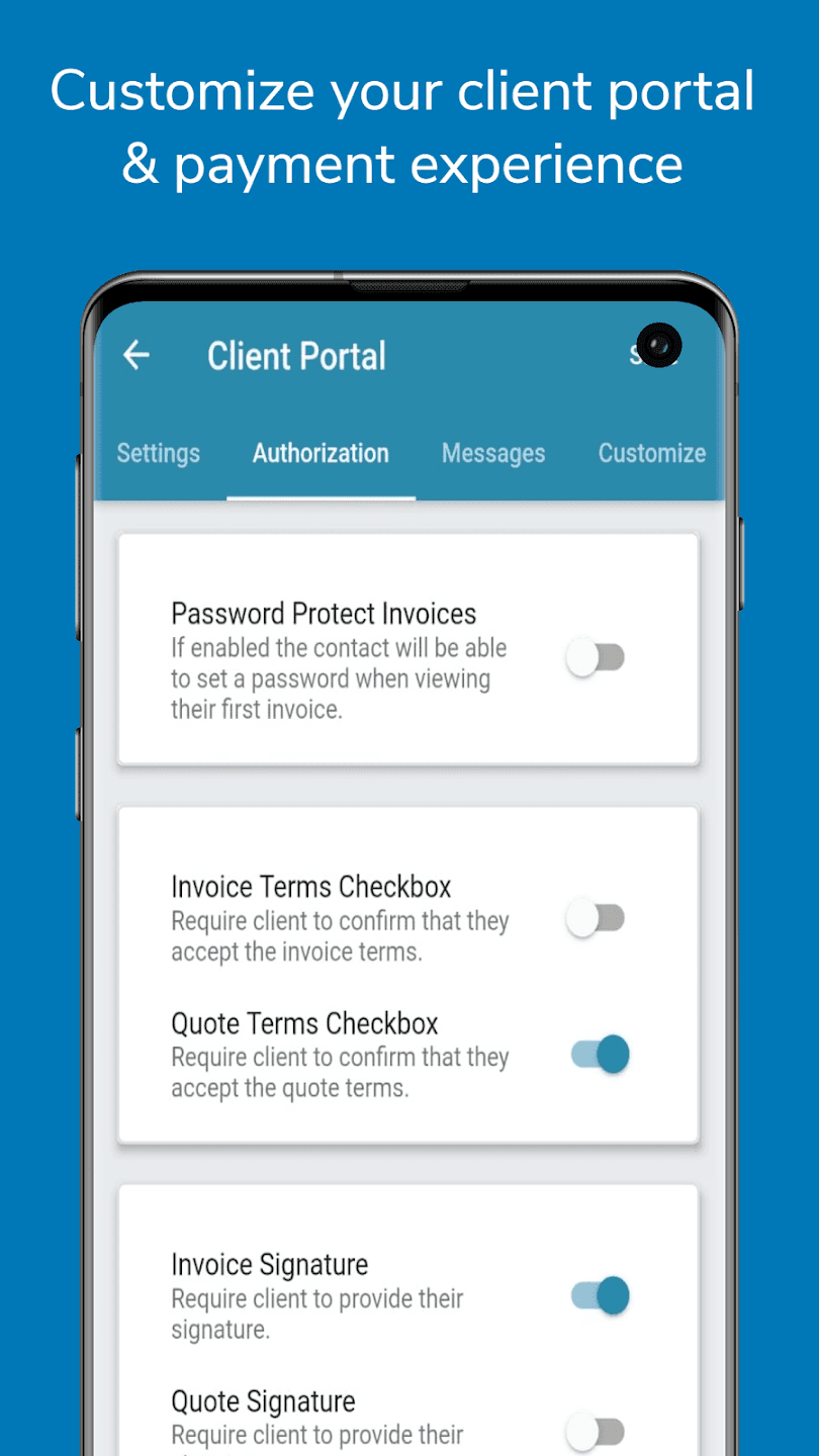 Скриншот 8 — Invoice Ninja