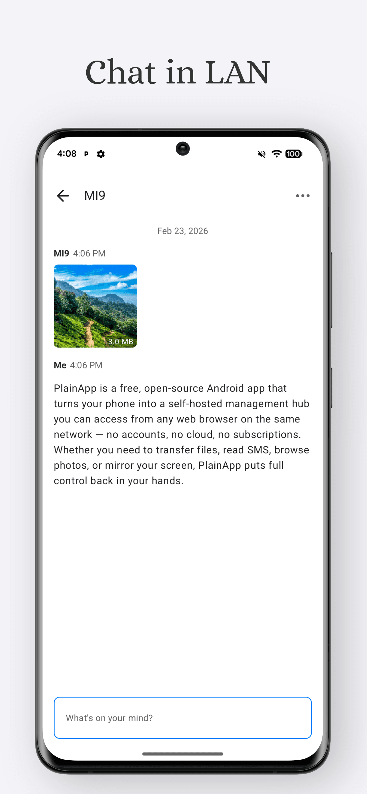 Скриншот 3 — PlainApp: Phone Web Portal