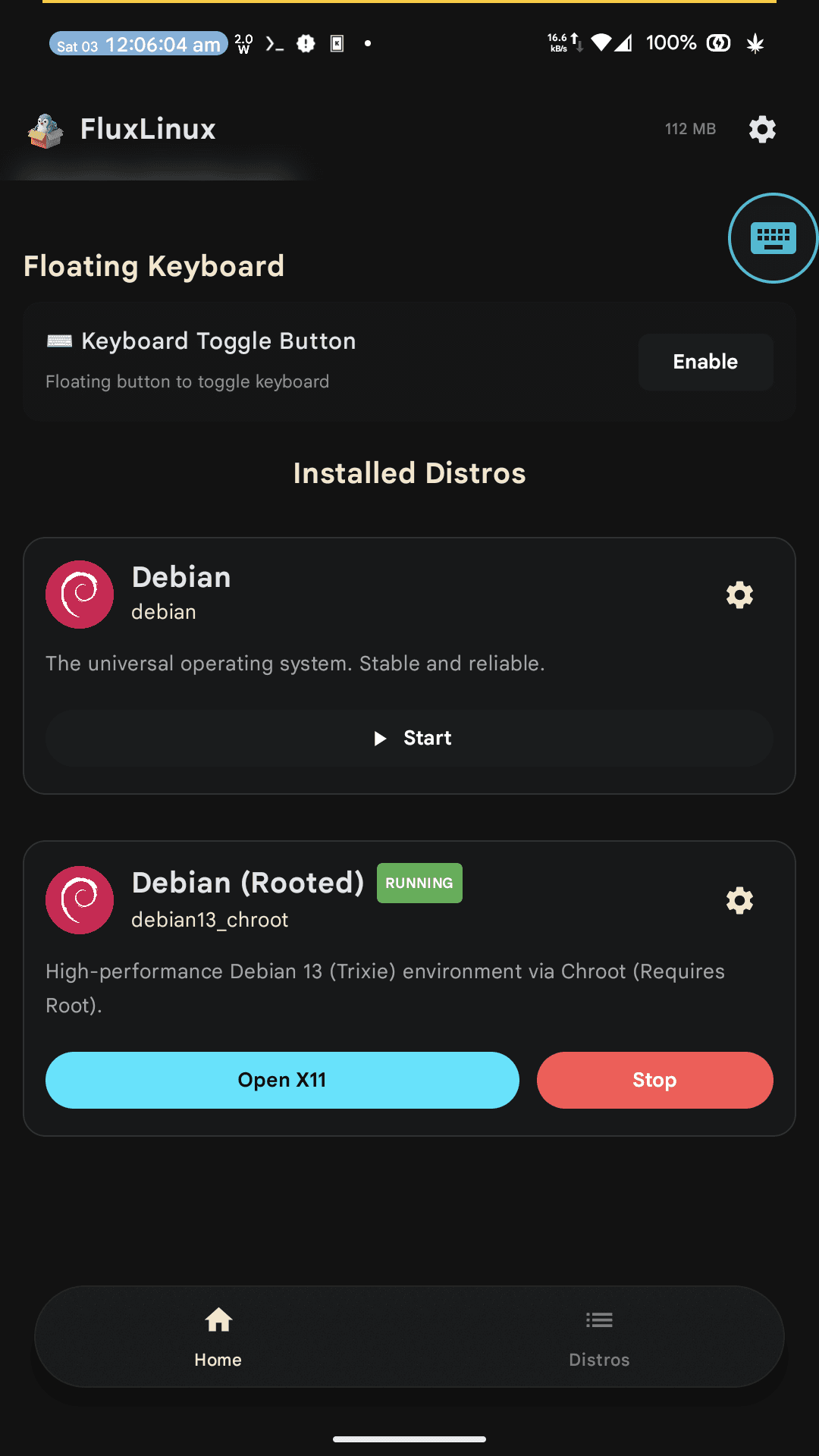 Скриншот 2 — FluxLinux - Mobile Linux